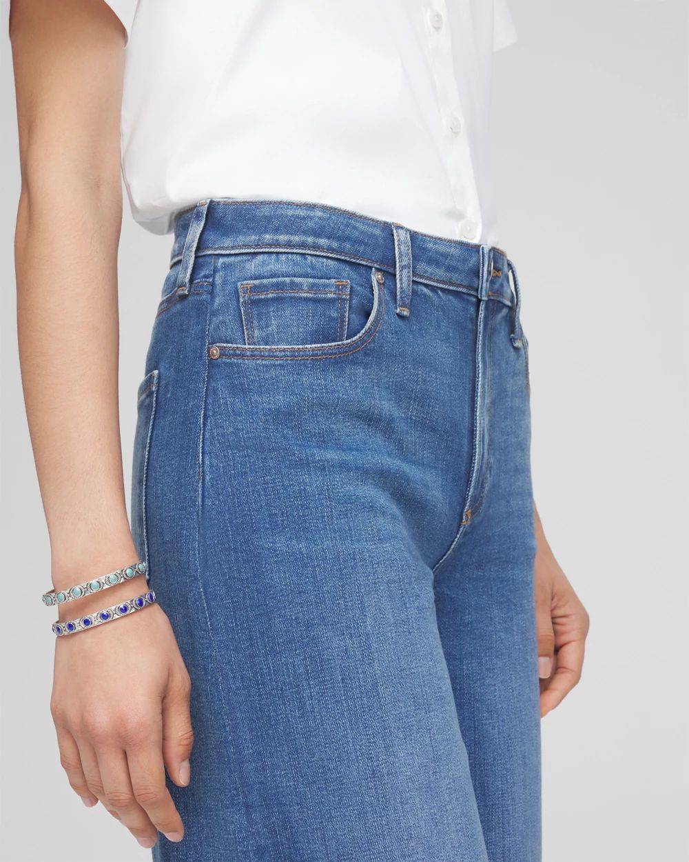 High Rise Wide Leg Cropped Denim | Chico's High Rise Wide Leg Cropped Denim | Chico's